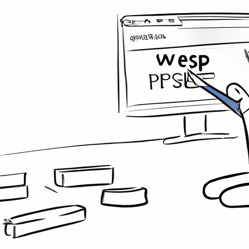 A person effortlessly setting up a WordPress website with a few clicks while WPaaS handles all the technical aspects in the background.